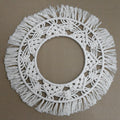 Cotton Round Ruffle Wall Hanging